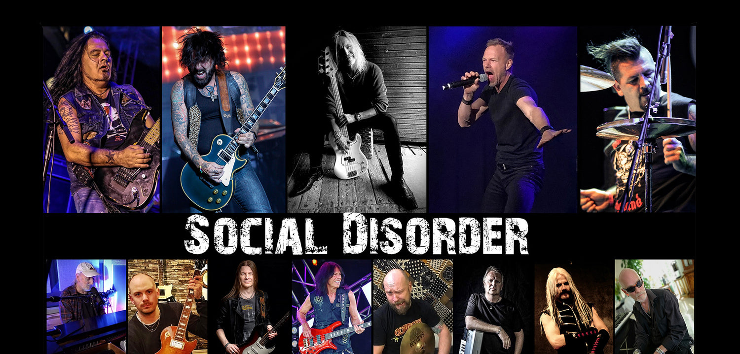 SOCIAL DISORDER sign with AFM