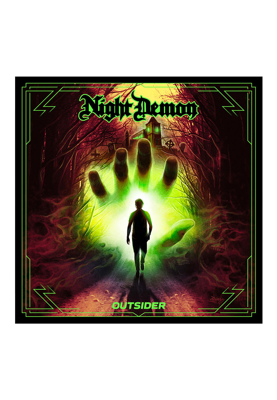 Night Demon - OUTSIDER Ltd. - Digipak CD | Neutral-Image