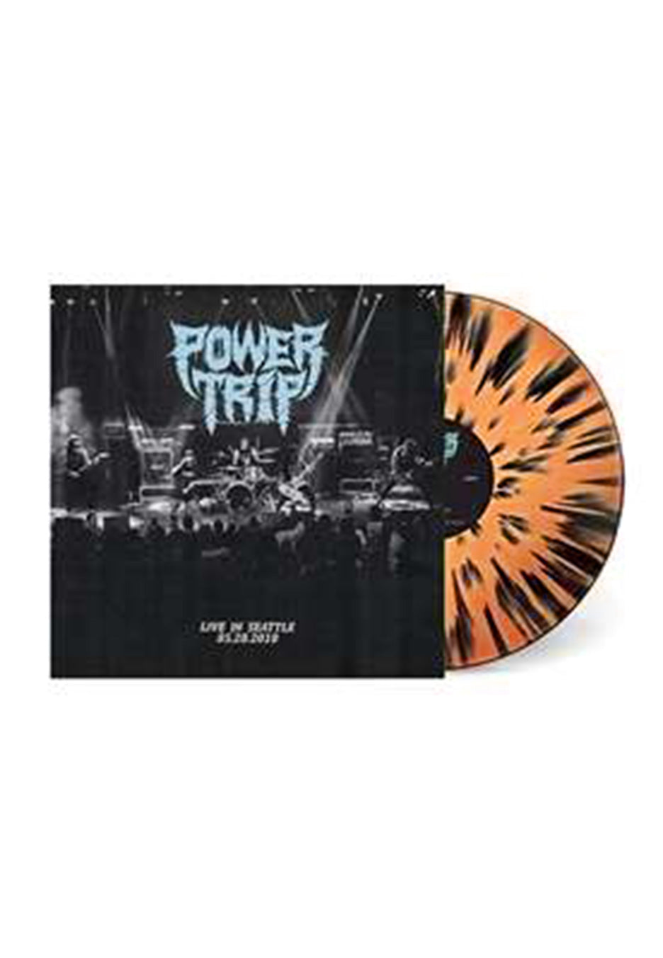 Power Trip - Live In Seattle Orange/Black - Splattered Vinyl | Neutral-Image