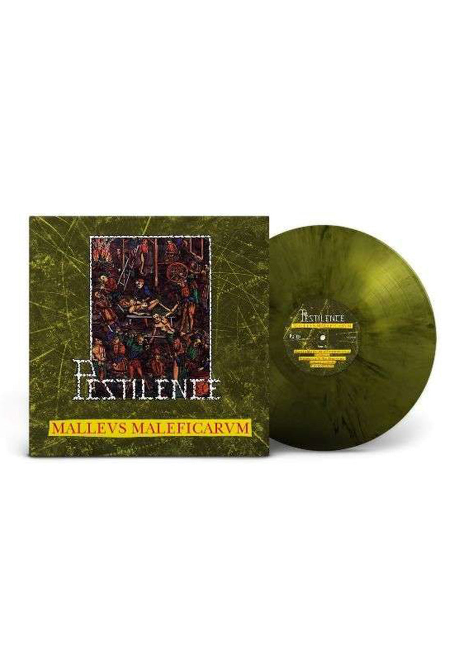 Pestilence - Malleus Maleficarum (Remastered) Ltd. Green - Marbled Vinyl | Neutral-Image