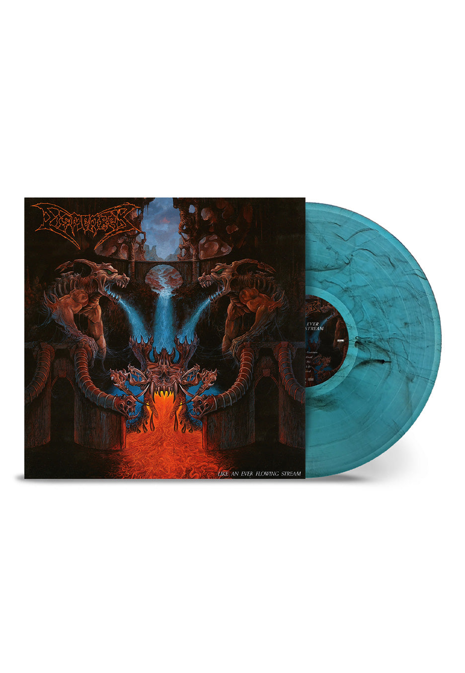 Dismember - Like An Ever Flowing Stream Ltd. Cyan/Black - Marbled Vinyl | Neutral-Image