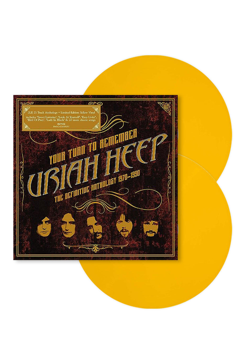 Uriah Heep - The Definitive Anthology 1970-1990 Ltd. Yellow - Colored 2 Vinyl | Neutral-Image