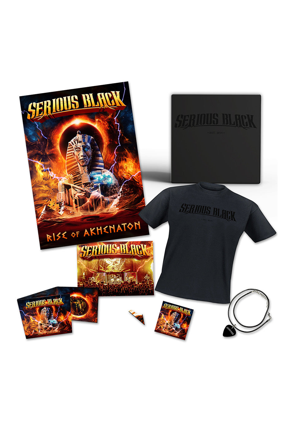 Serious Black - Rise Of Akhenaton Ltd. Box S - CD Boxset | Neutral-Image