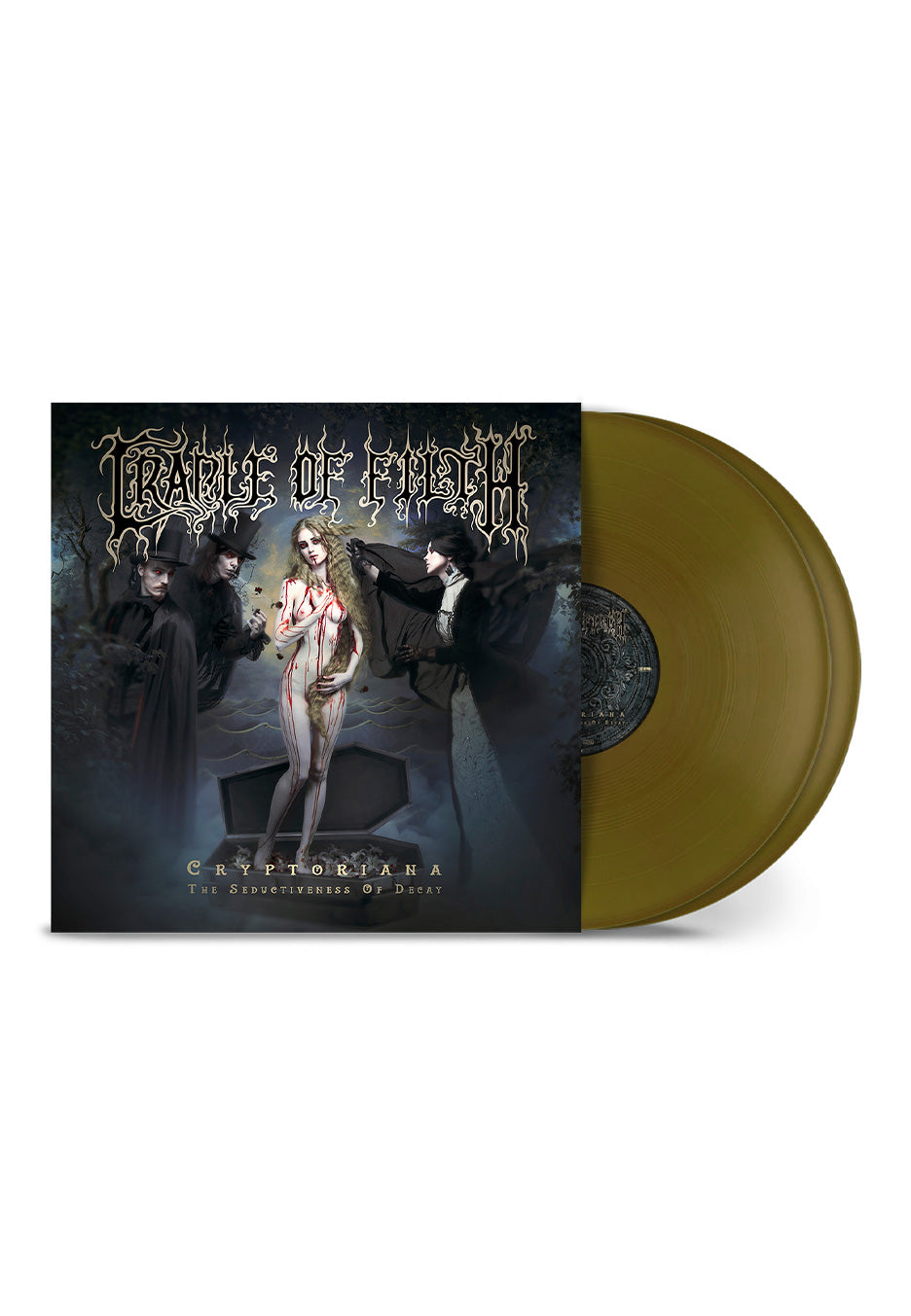 Cradle Of Filth - Cryptoriana - The Seductiveness Of Decay Ltd. Gold - Colored 2 Vinyl | Neutral-Image