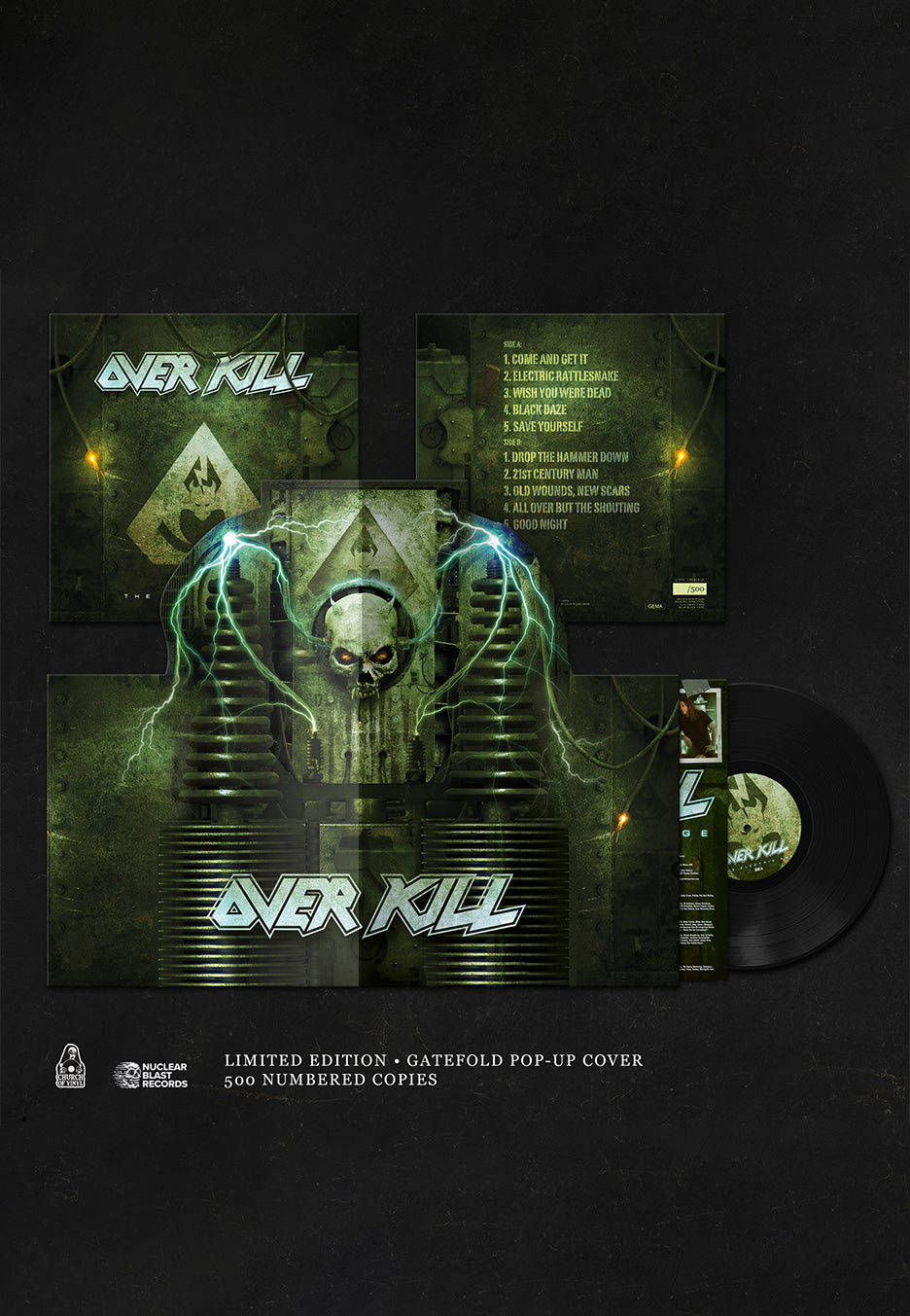 Overkill - The Electric Age Ltd. Black - Vinyl | Neutral-Image