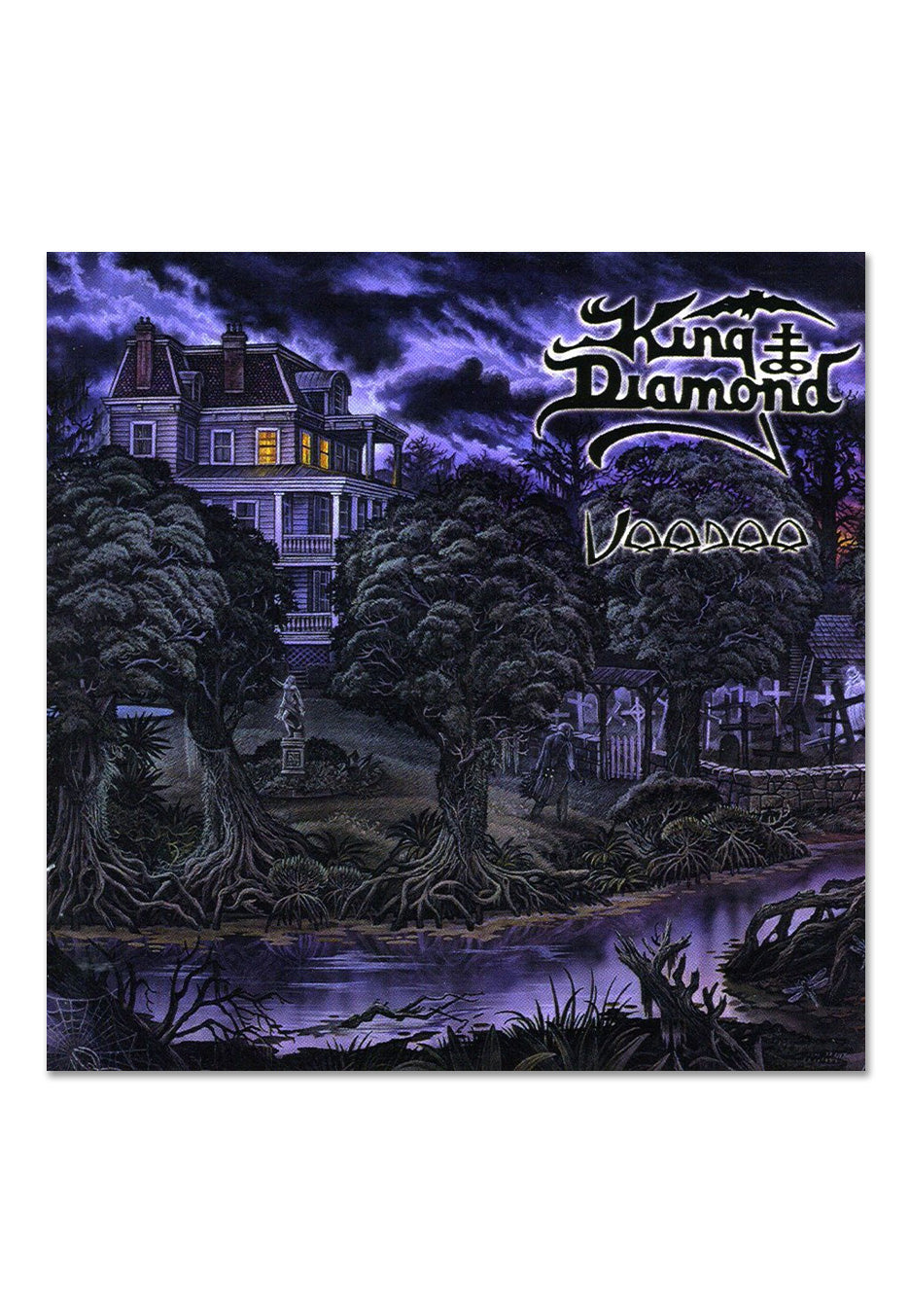 King Diamond - Voodoo Night Ltd. Orange w/ Sky Blue - Splattered 2 Vinyl | Neutral-Image