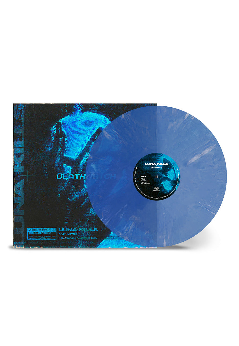 Luna Kills - Deathmatch Ltd. Transparent Blue/ White - Marbled Vinyl | Neutral-Image