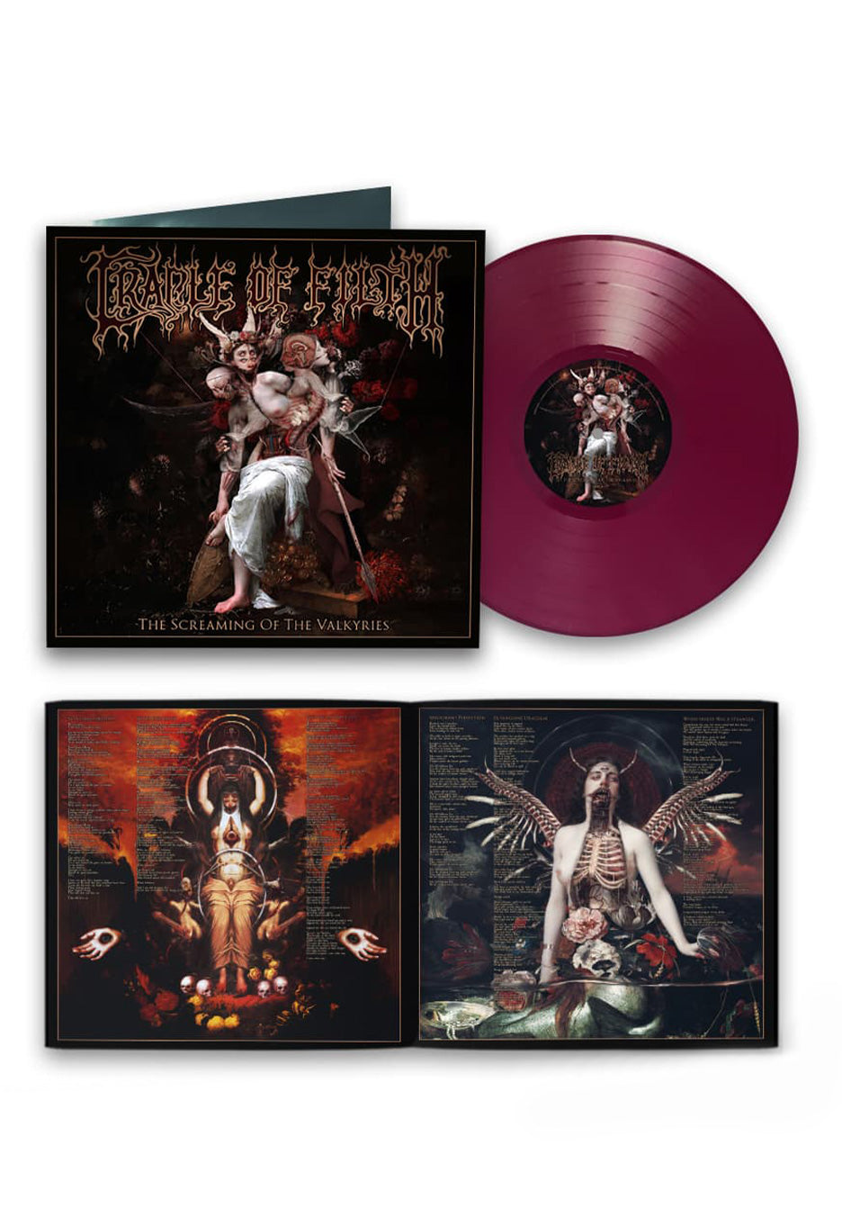 Cradle Of Filth - The Screaming Of The Valkyries Ltd. Viola - Colored Vinyl | Neutral-Image