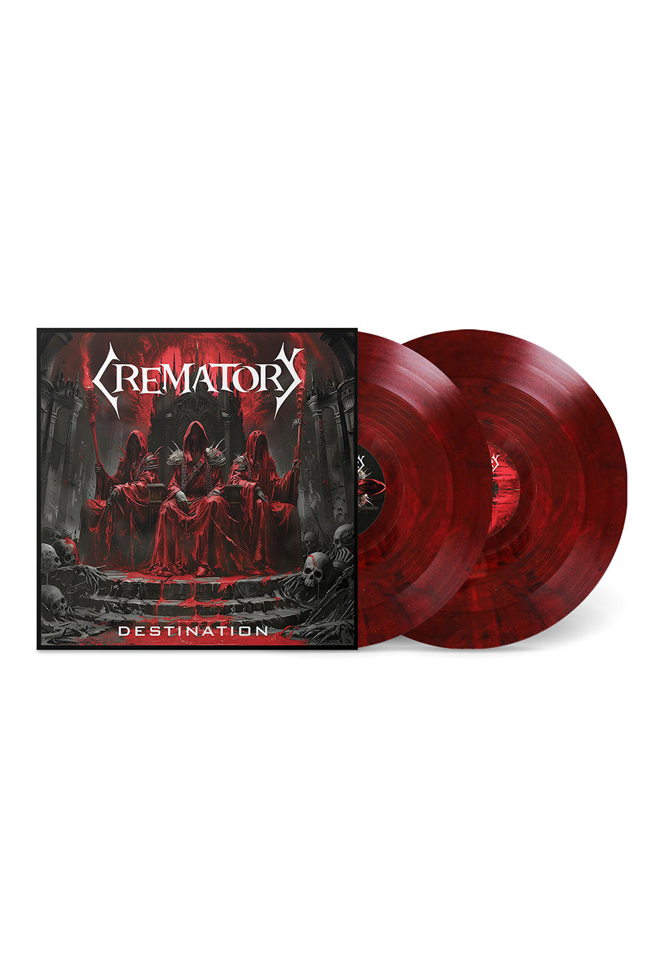 Crematory - Destination Ltd. Red/Black - Marbled 2 Vinyl | Neutral-Image