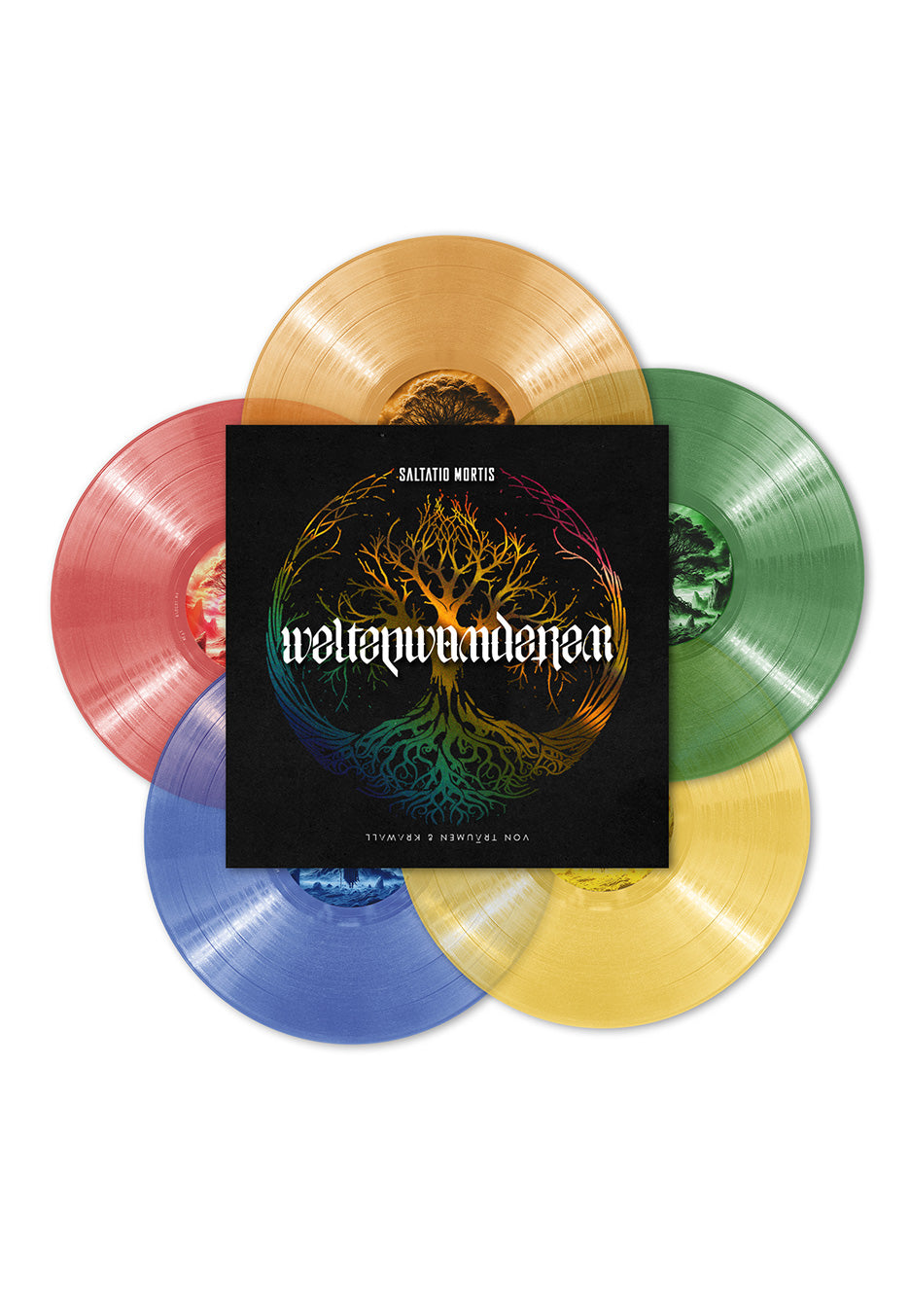 Saltatio Mortis - WELTENWANDERER - Von Träumen & Krawall Limited -  Colored 5 Vinyl | Neutral-Image