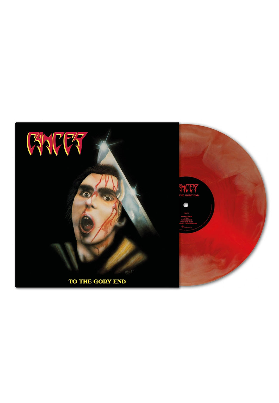 Cancer - To The Glory End Ltd. Transparent Red/Silver - Colored Vinyl | Neutral-Image