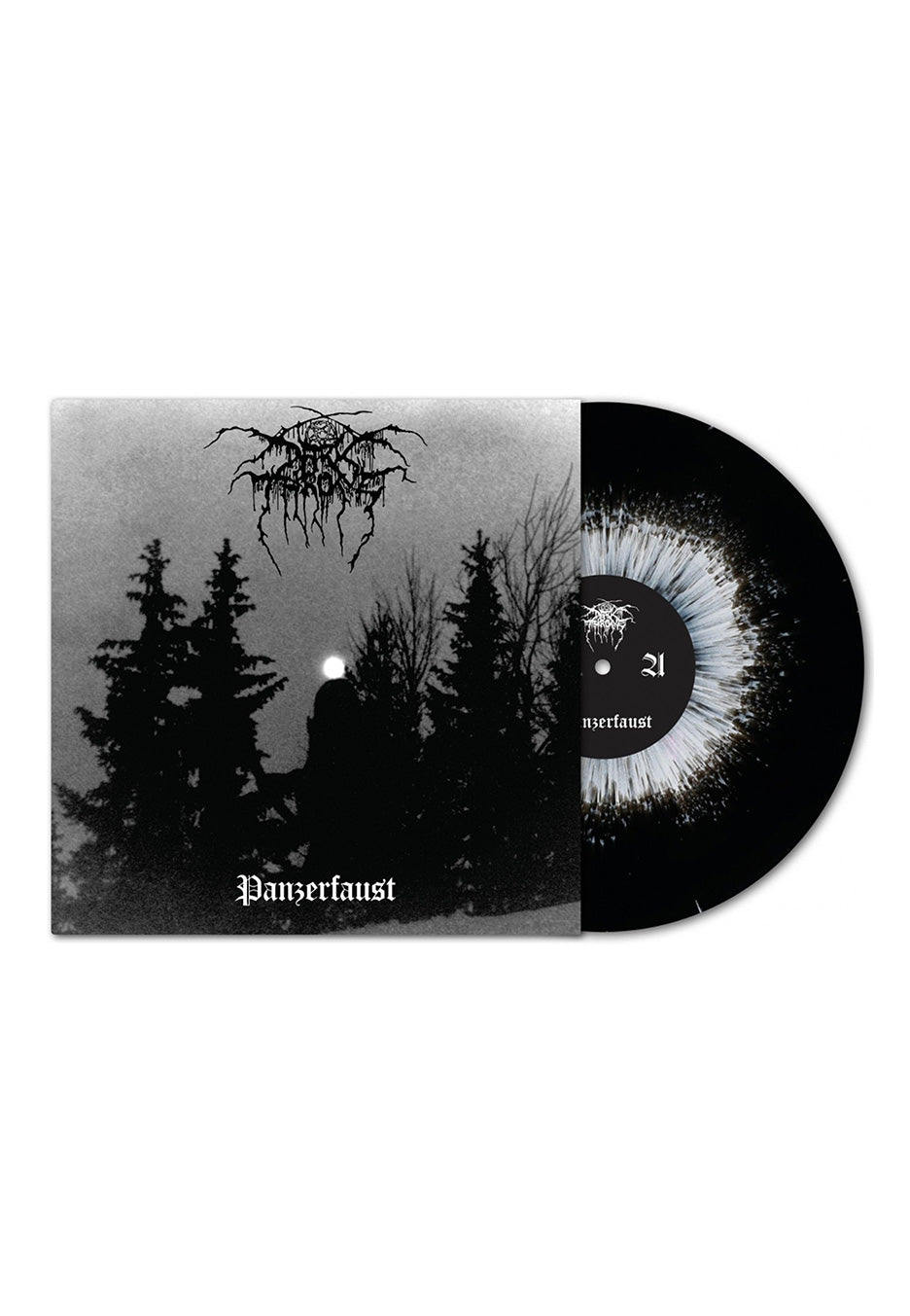 Darkthrone - Panzerfaust (30th Anniversary) Ltd. Black w/ White - Splattered Vinyl | Neutral-Image