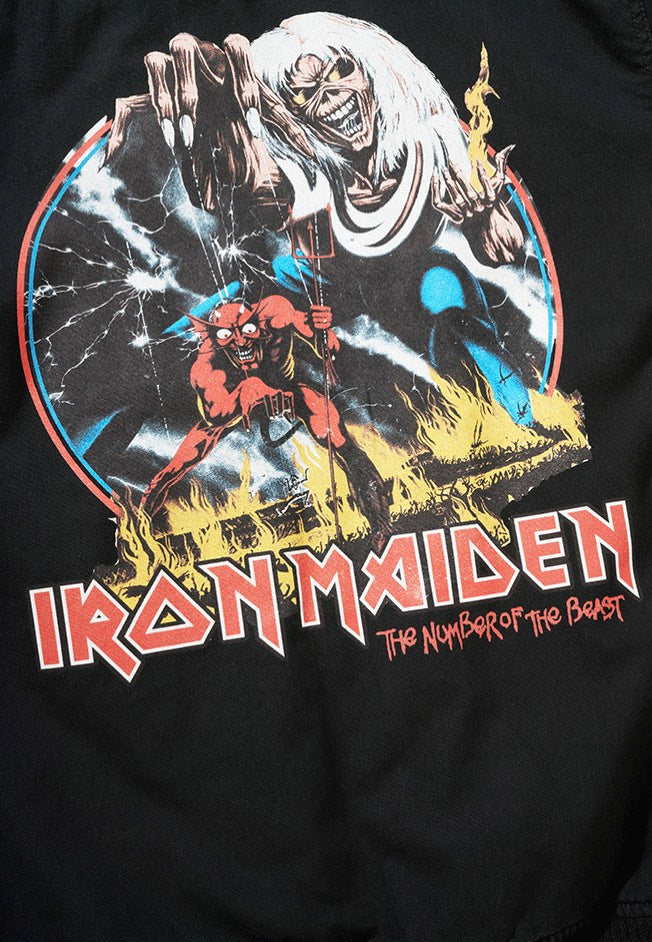 Brandit x Iron Maiden - IRM Bronx - Jacket | Neutral-Image