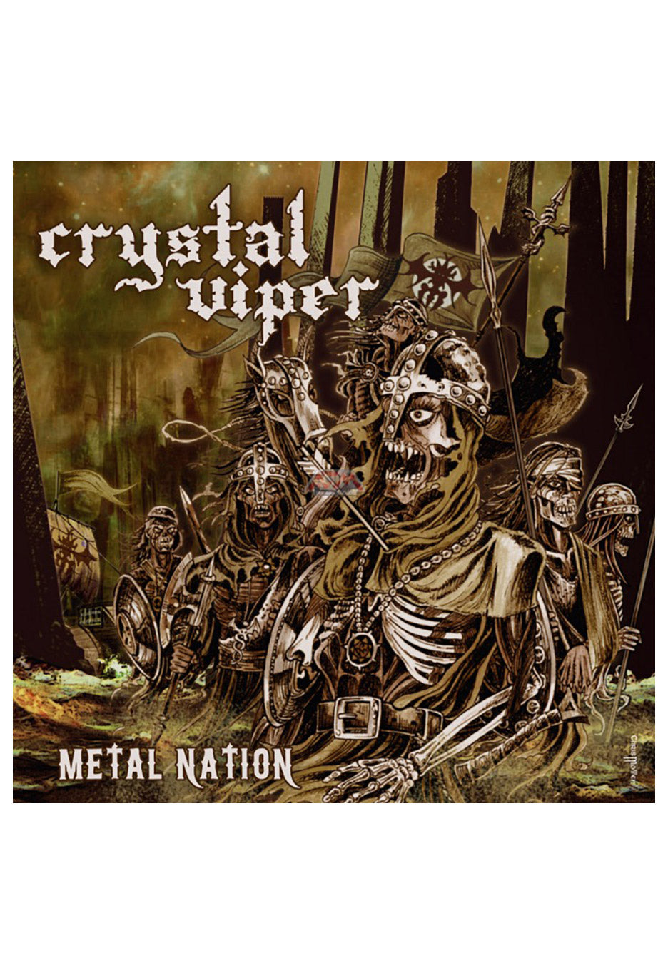 Crystal Viper - Metal Nation - CD | Neutral-Image