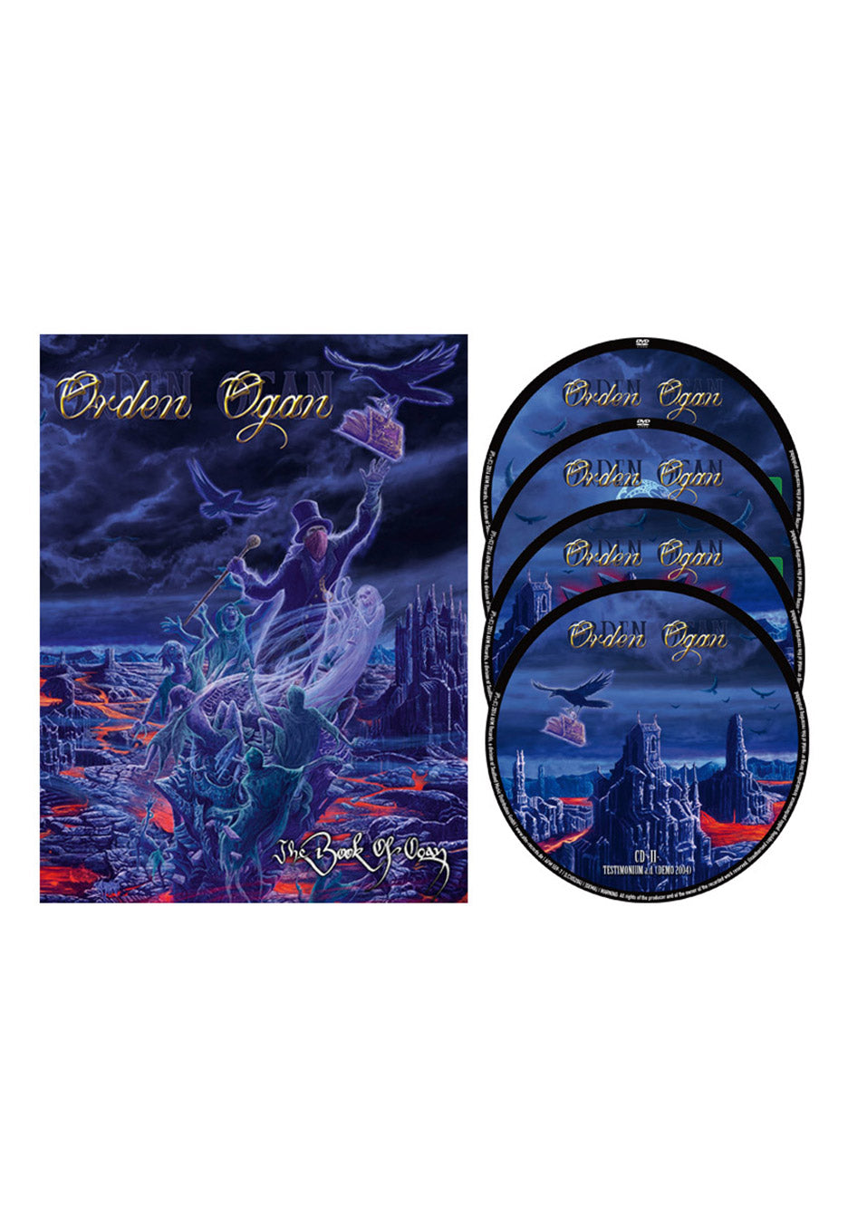 Orden Ogan - The Book Of Ogan - CD + DVD | Neutral-Image