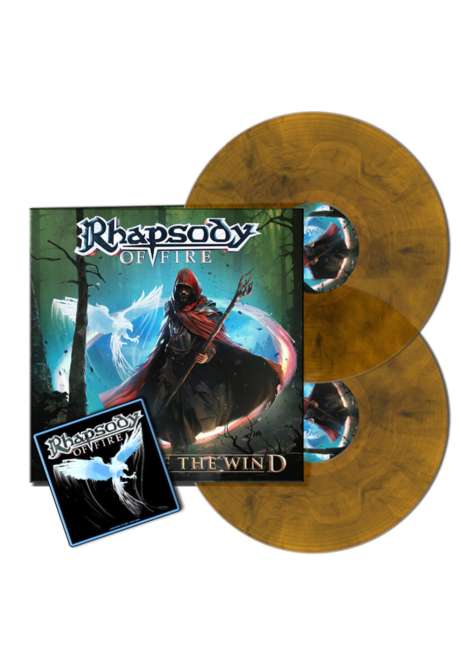 Rhapsody Of Fire - Challenge The Wind Ltd. Orange Marbled - Colored 2 Vinyl | Neutral-Image