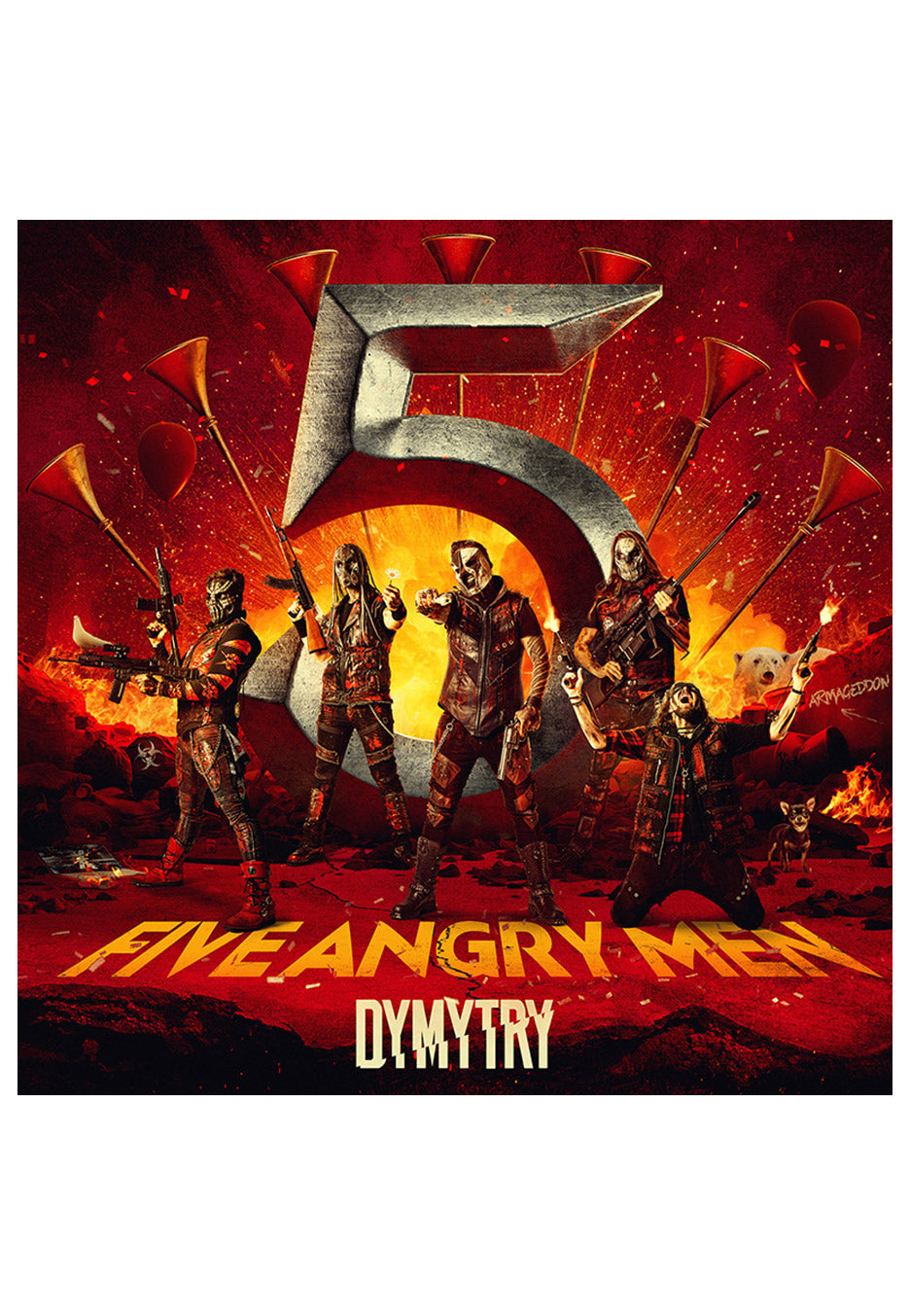 Dymytry - Five Angry Men - Digipak CD | Neutral-Image