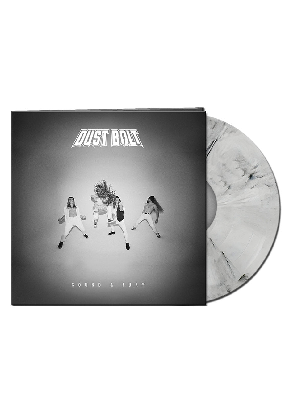 Dust Bolt - Sound & Fury Ltd. White/Black - Marbled Vinyl | Neutral-Image