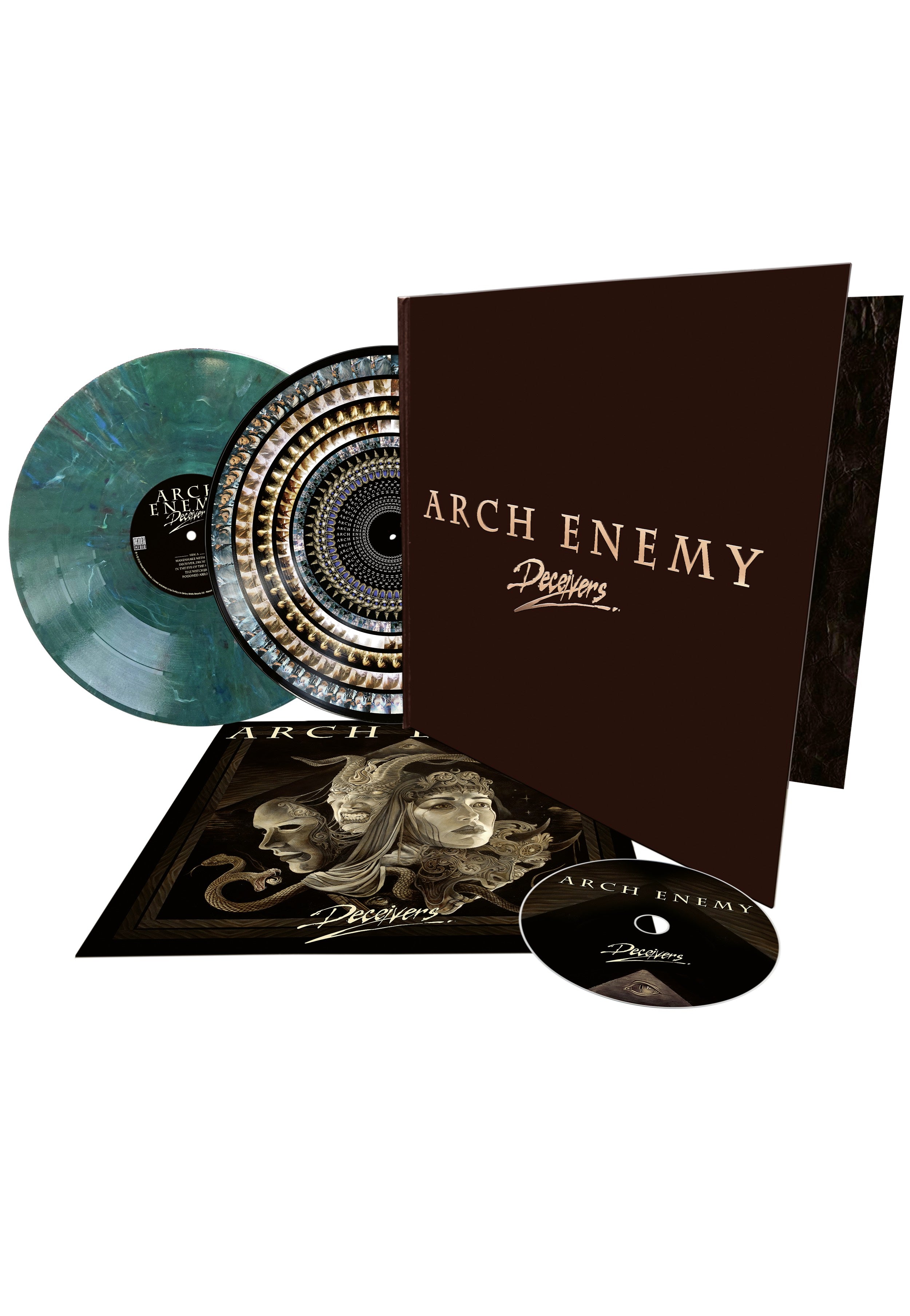 Arch Enemy - Deceivers Ltd. Deluxe - Artbook 2 Vinyl + CD | Neutral-Image