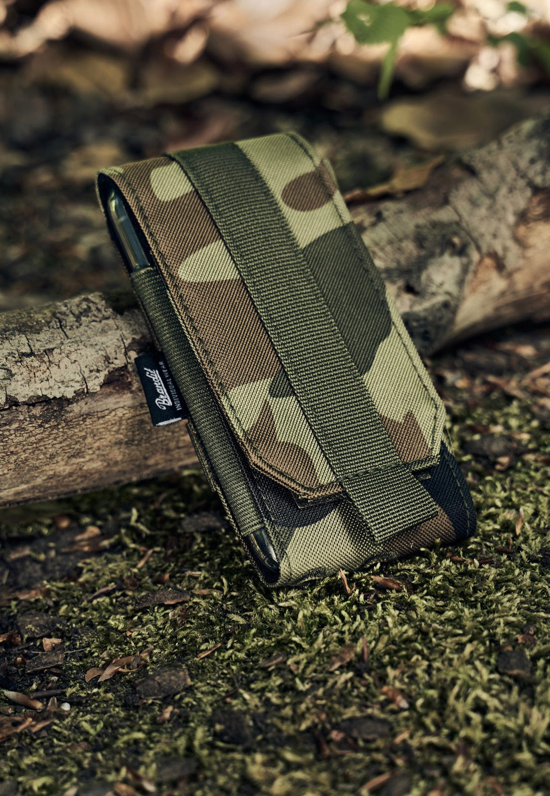 Brandit - Molle Large Darkcamo - Phone Bag | Neutral-Image