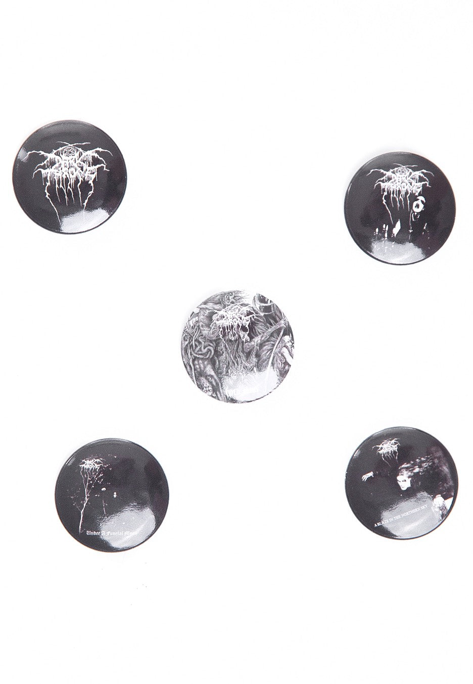 Darkthrone - Old Star Pack Of 5 - Button Set | Neutral-Image