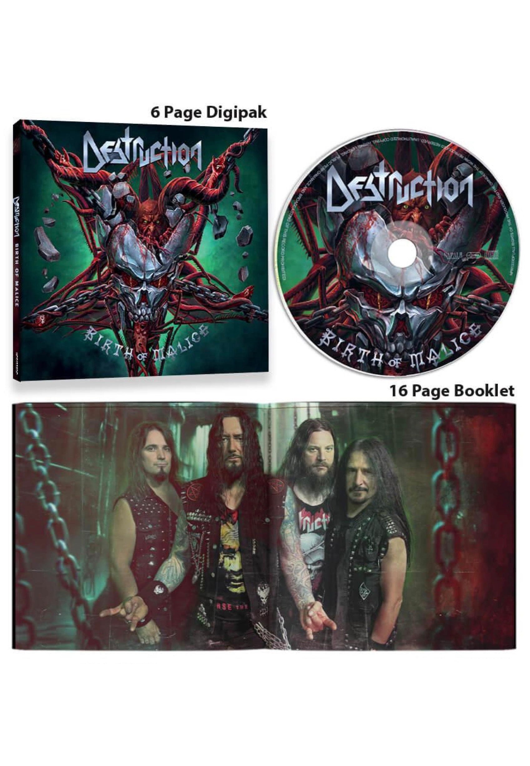 Destruction - Birth Of Malice - Digi CD | Neutral-Image