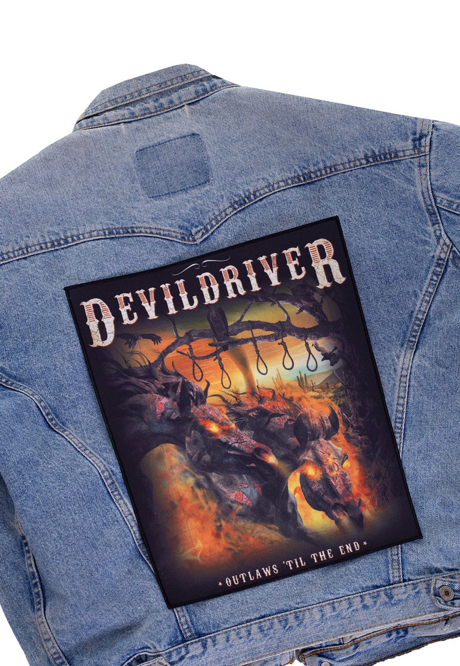 DevilDriver - Outlaws Til The End - Backpatch | Neutral-Image