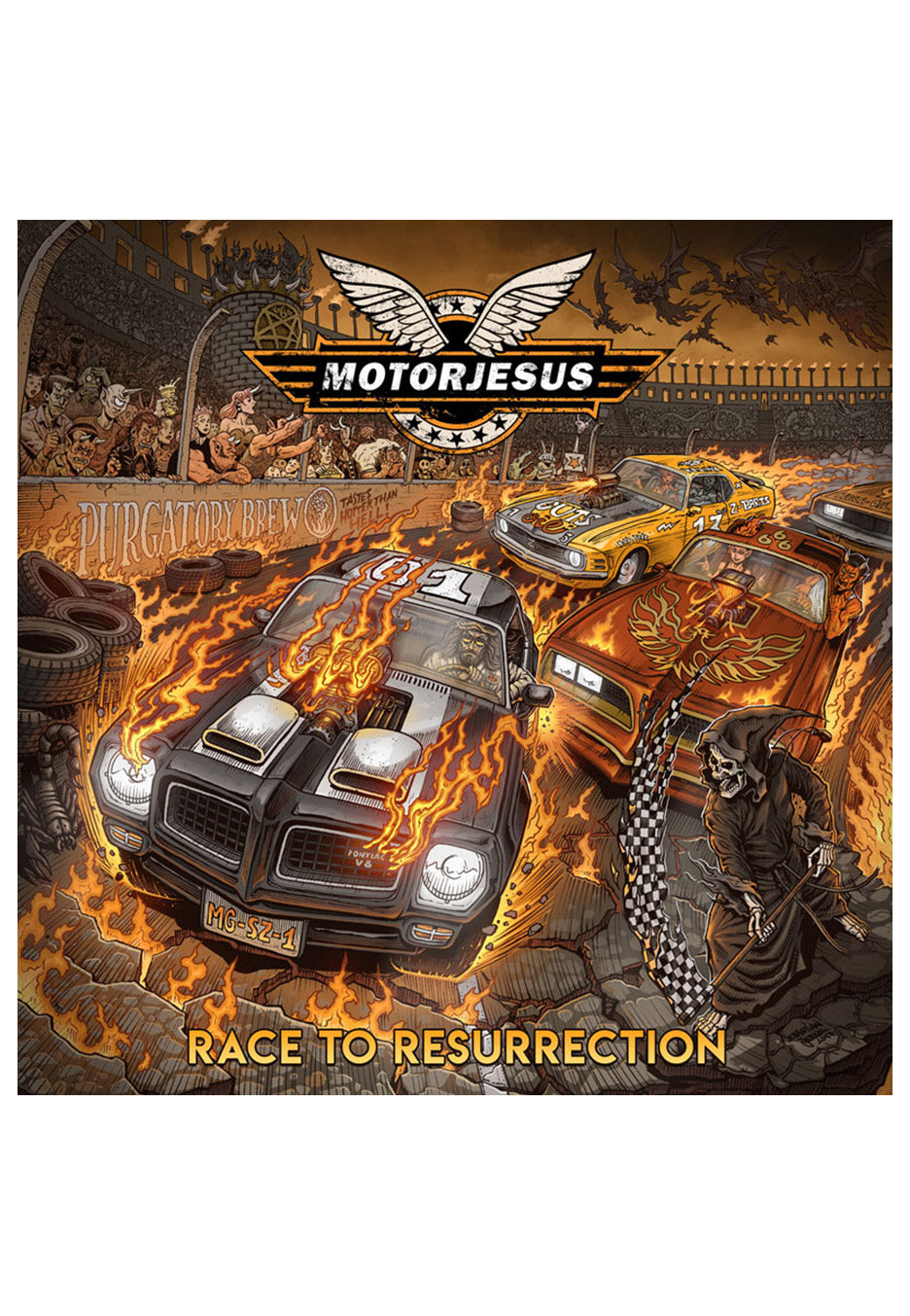 Motorjesus - Race To Resurrection - Digipak CD | Neutral-Image