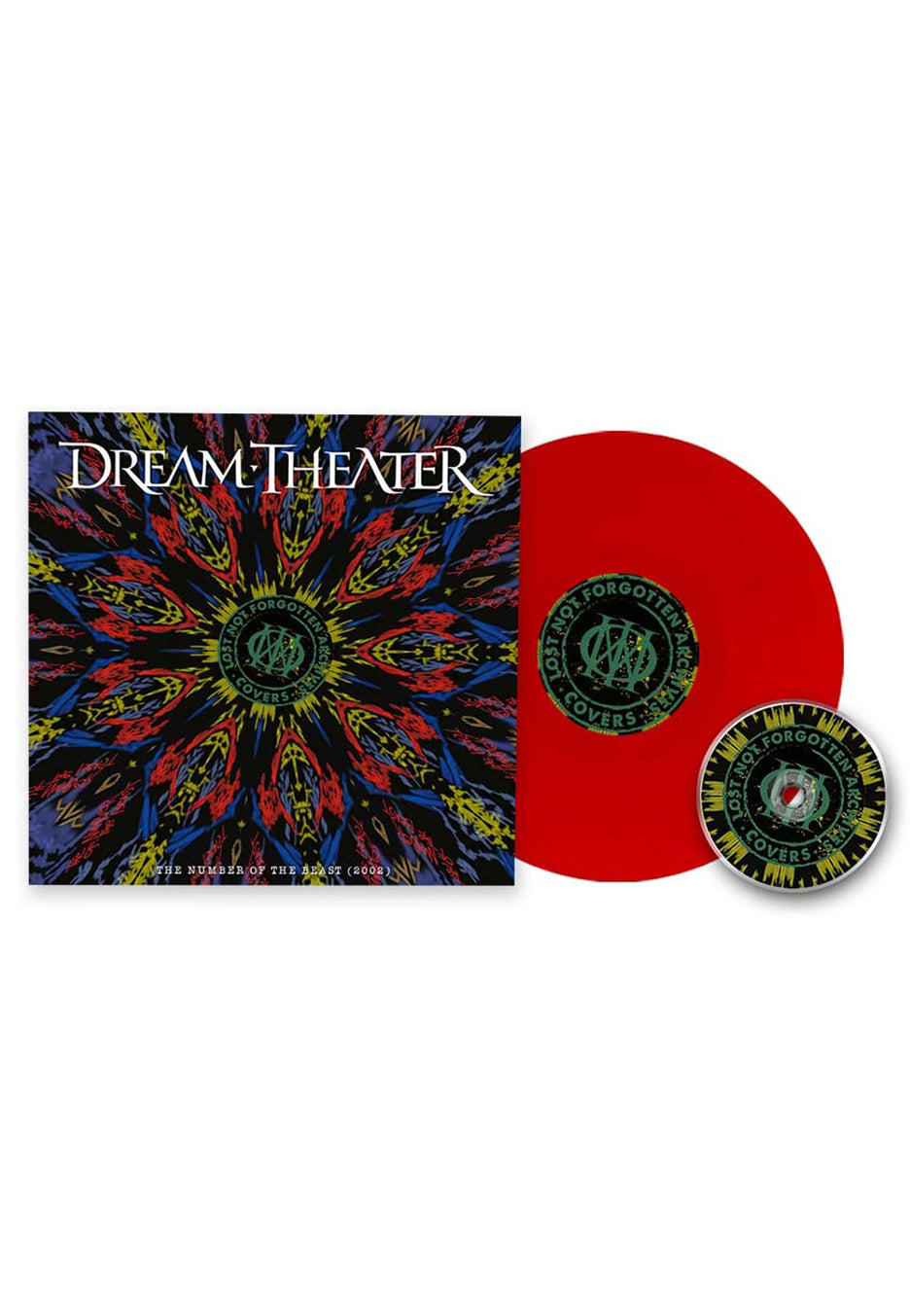 Dream Theater - Lost Not Forgotten Archives: The Number Of The Beast (2002) Clear Red - Colored Vinyl +  CD | Neutral-Image