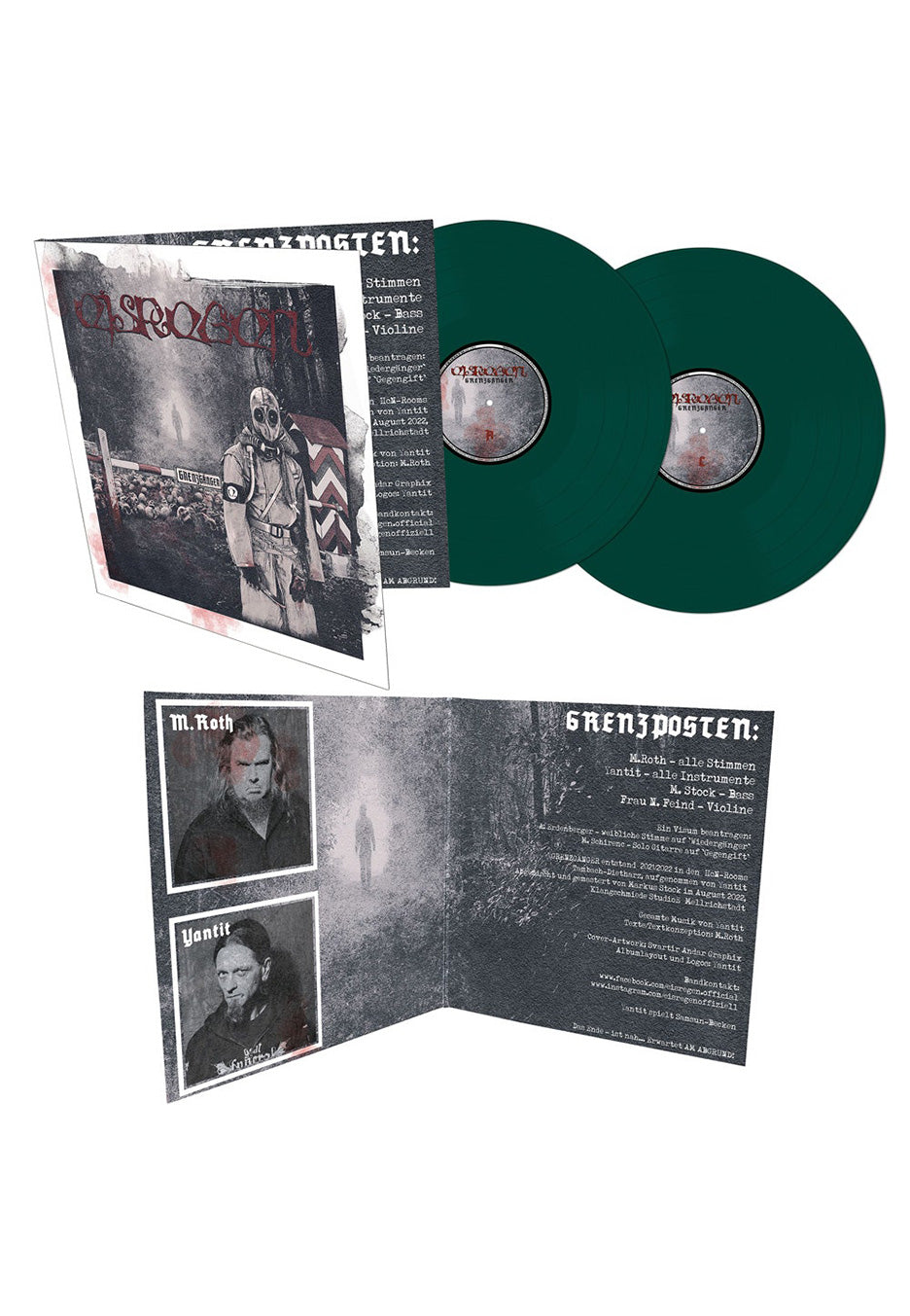 Eisregen - Grenzgänger Green - Colored 2 Vinyl | Neutral-Image