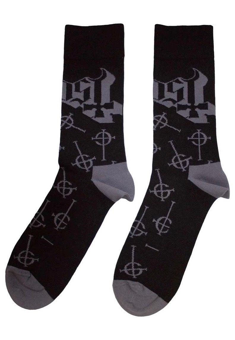 Ghost - Symbol Pattern - Socks | Neutral-Image