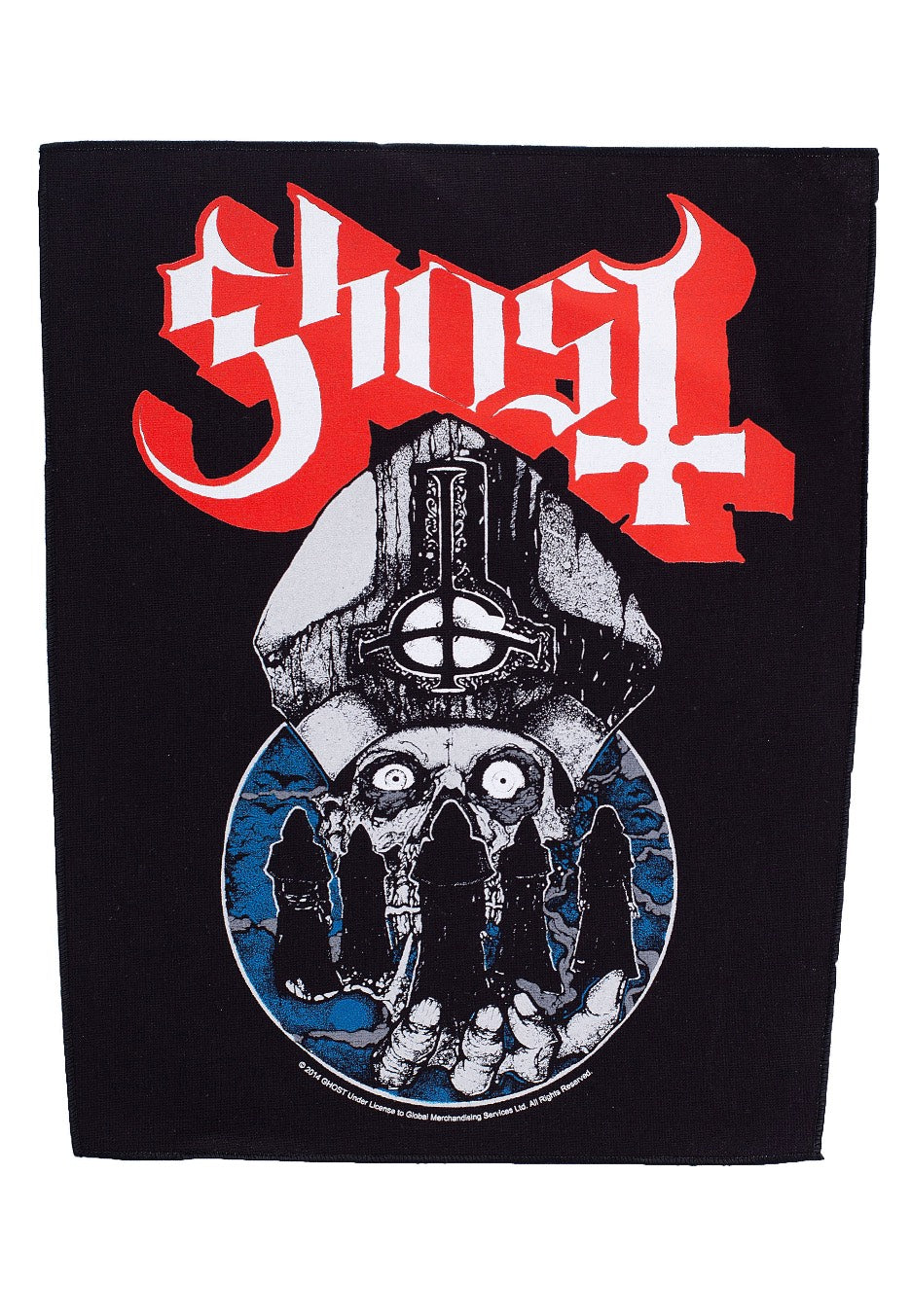 Ghost - Papa Warriors - Backpatch | Neutral-Image