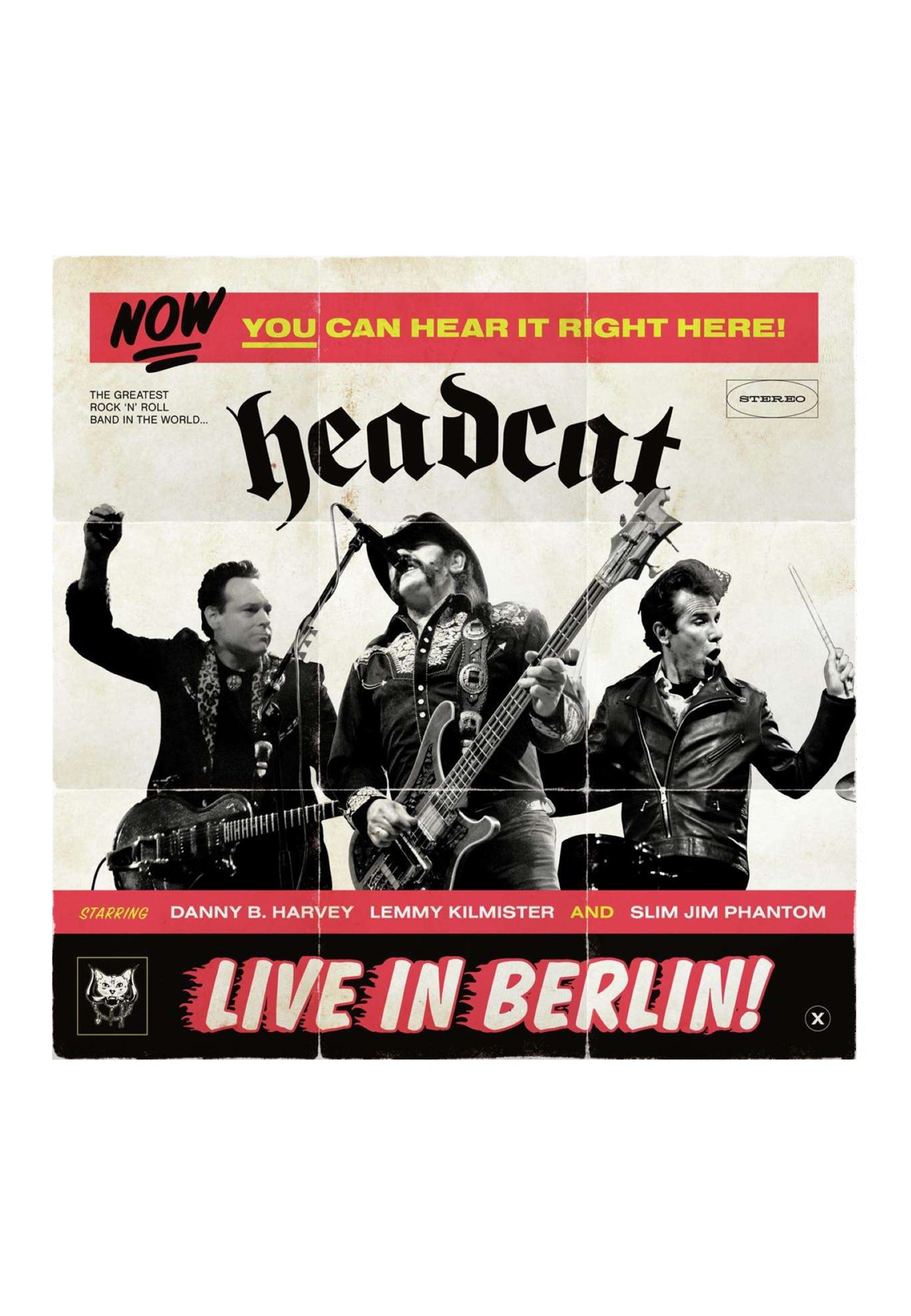 Headcat - Live In Berlin! - Digipak CD | Neutral-Image