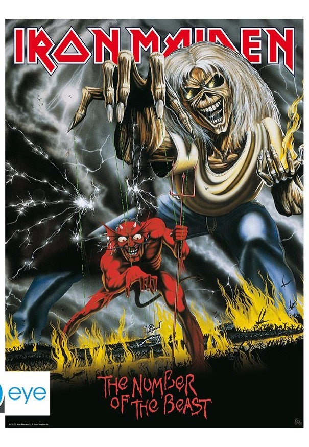 Iron Maiden - Killers/ Number Of The Beast Chibi Set - Poster | Neutral-Image