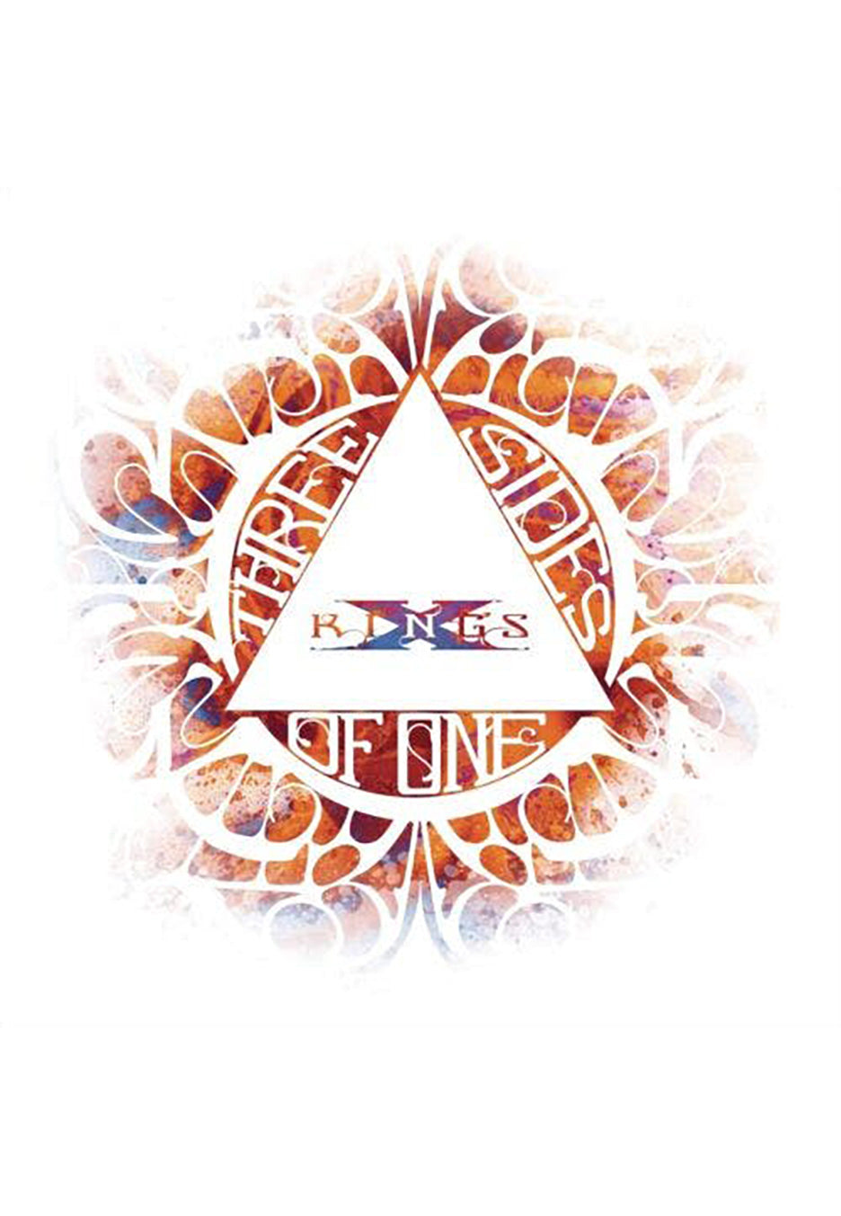 King'S X - Three Sides Of One Transparent Orange/Red - Marbled 2 Vinyl + CD | Neutral-Image