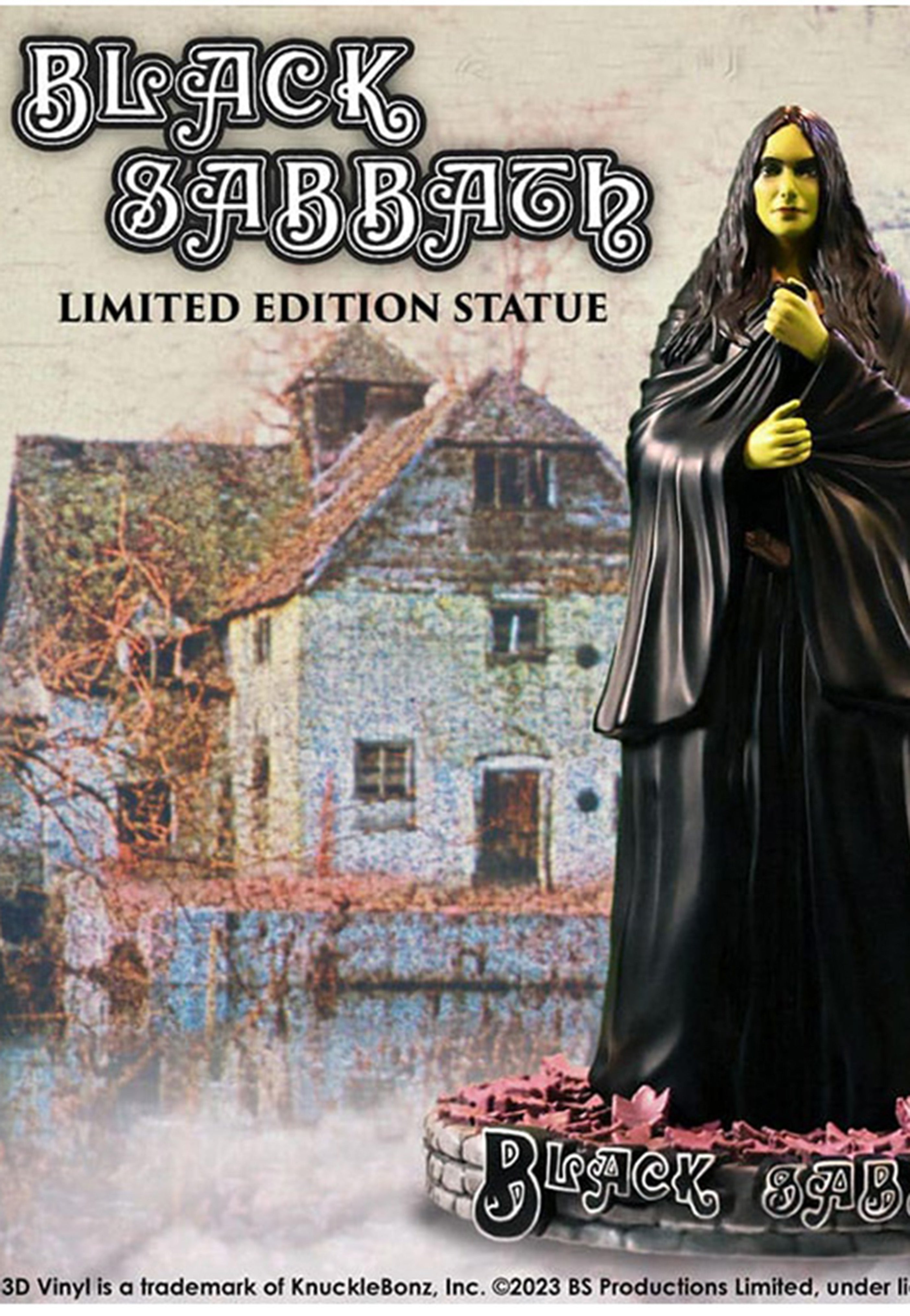 Black Sabbath - Witch (1st Album) 3D Vinyl - Statue | Neutral-Image