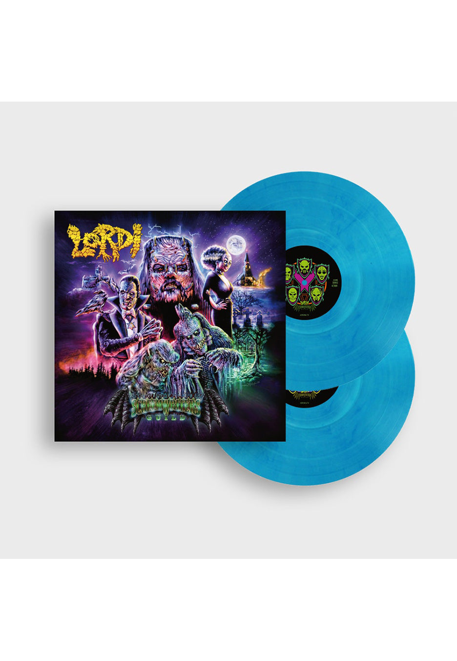 Lordi - Screem Writers Guild Transparent Blue - Marbled 2 Vinyl | Neutral-Image