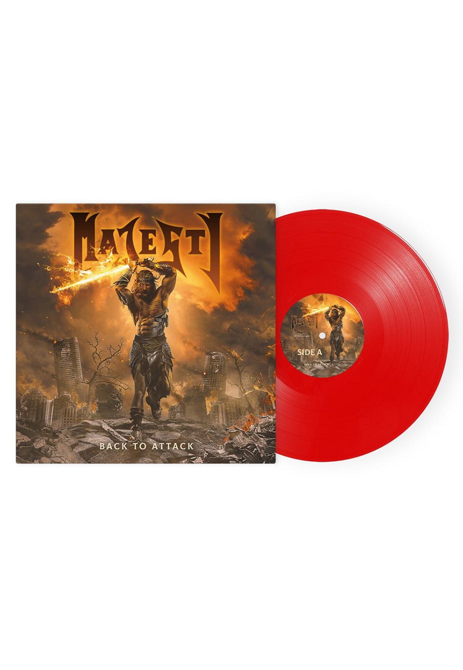 Majesty - Back To Attack Red - Colored Vinyl | Neutral-Image