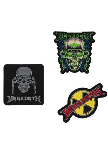 Megadeth - Set Of 3 - Patch | Neutral-Image