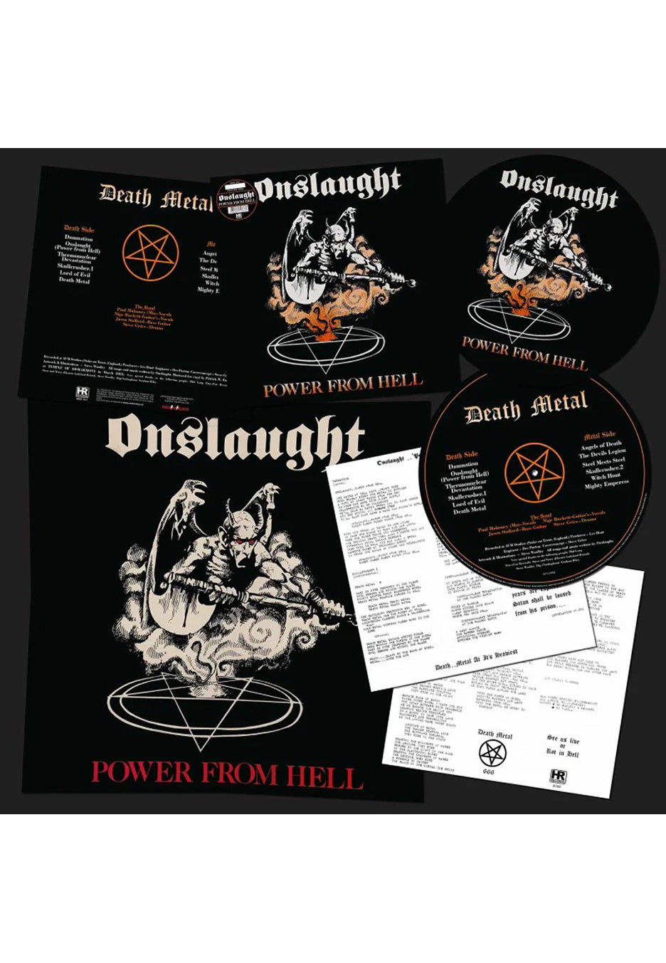 Onslaught - Power From Hell Picture - Colored Vinyl | Neutral-Image