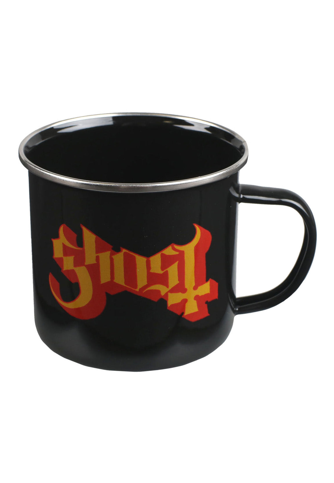 Ghost - Logo Enamel - Mug | Neutral-Image