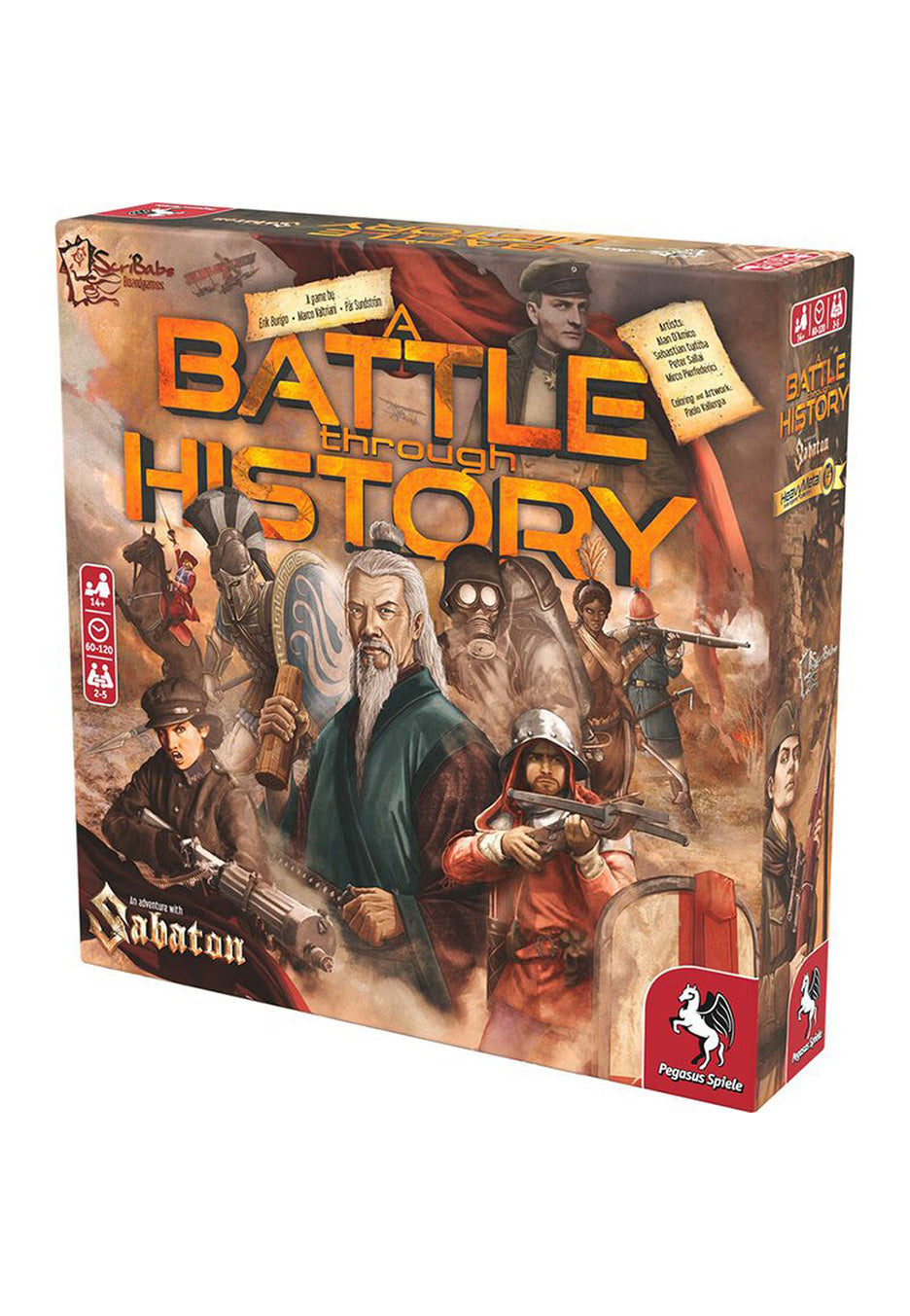 Sabaton - A Battle Through History - Board Game | Neutral-Image