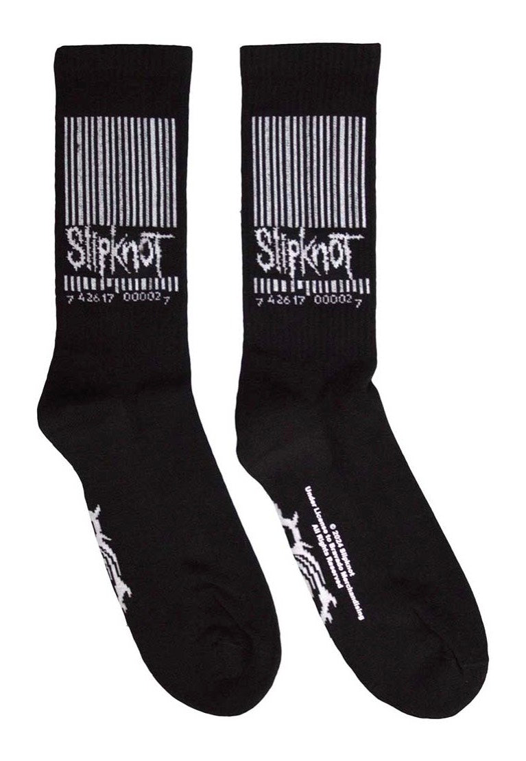 Slipknot - Barcode & Tribal - Socks | Neutral-Image