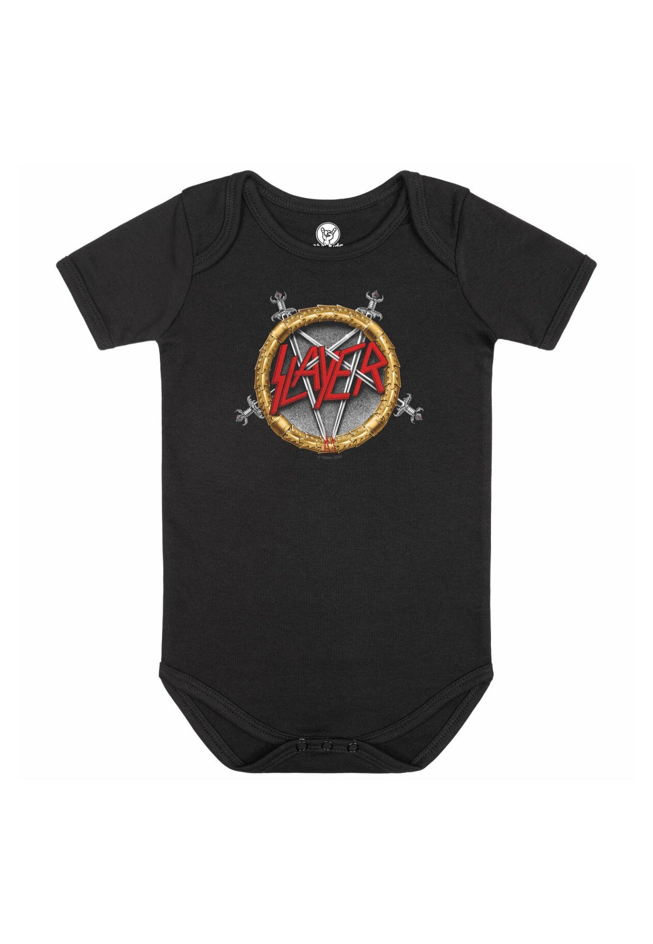 Slayer - Pentagram Babygrow - Bodysuit | Neutral-Image