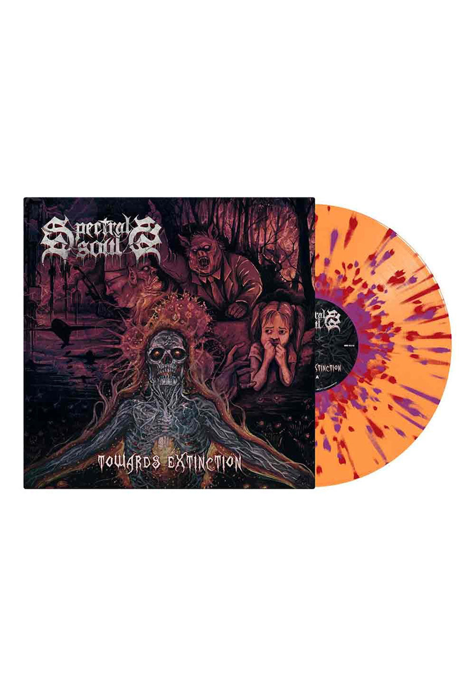 Spectral Souls - Toward Extinction  - Splattered Vinyl | Neutral-Image