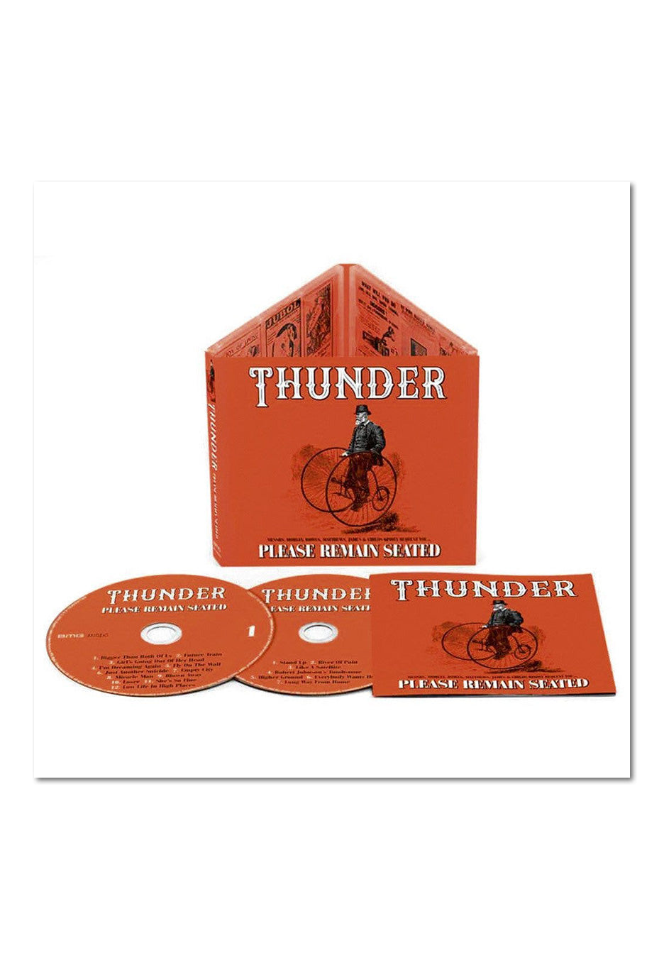 Thunder - Please Remain Seated Deluxe Edition - Digipak 2 CD | Neutral-Image