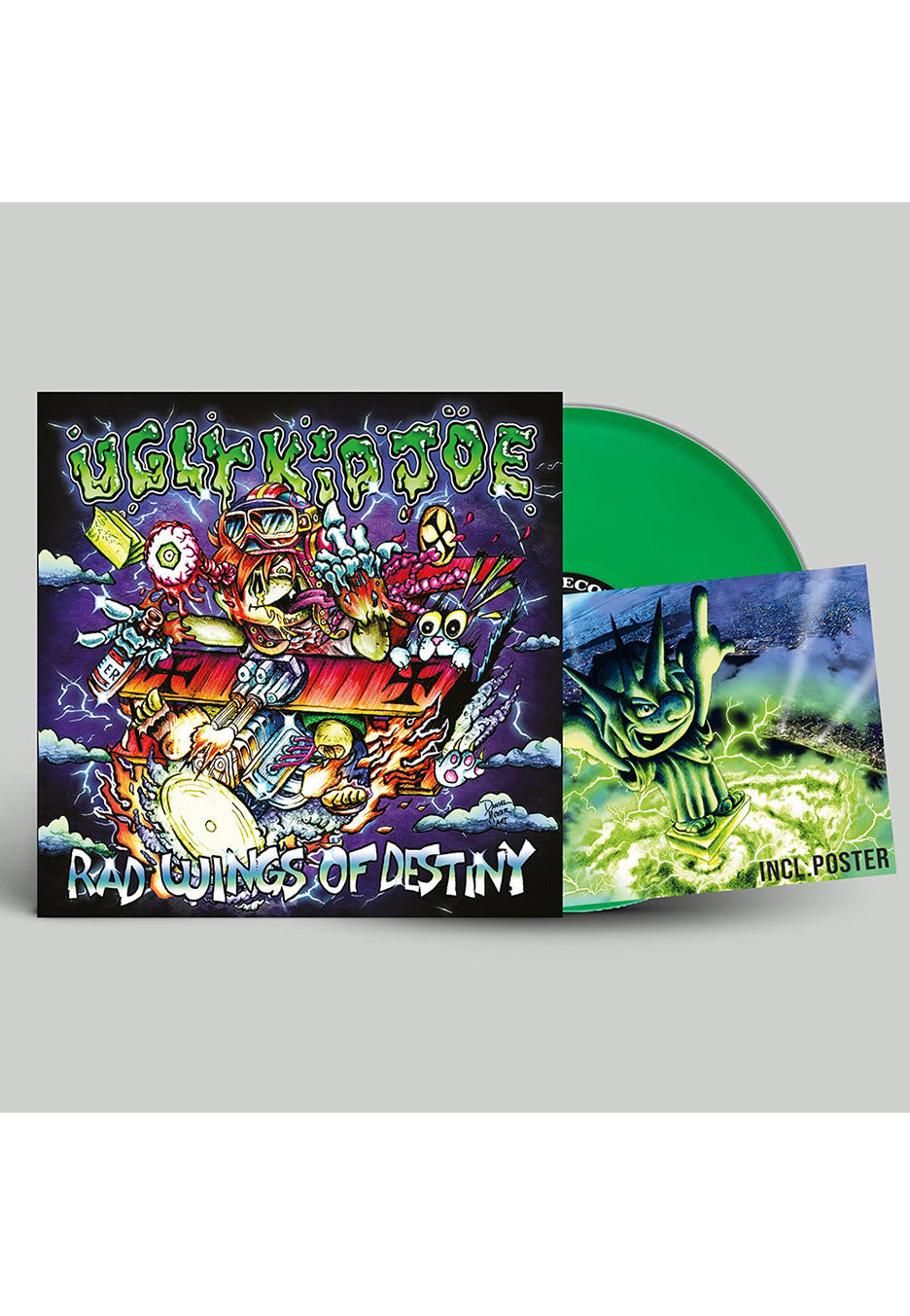 Ugly Kid Joe - Rad Wings Of Destiny Green - Colored Vinyl | Neutral-Image