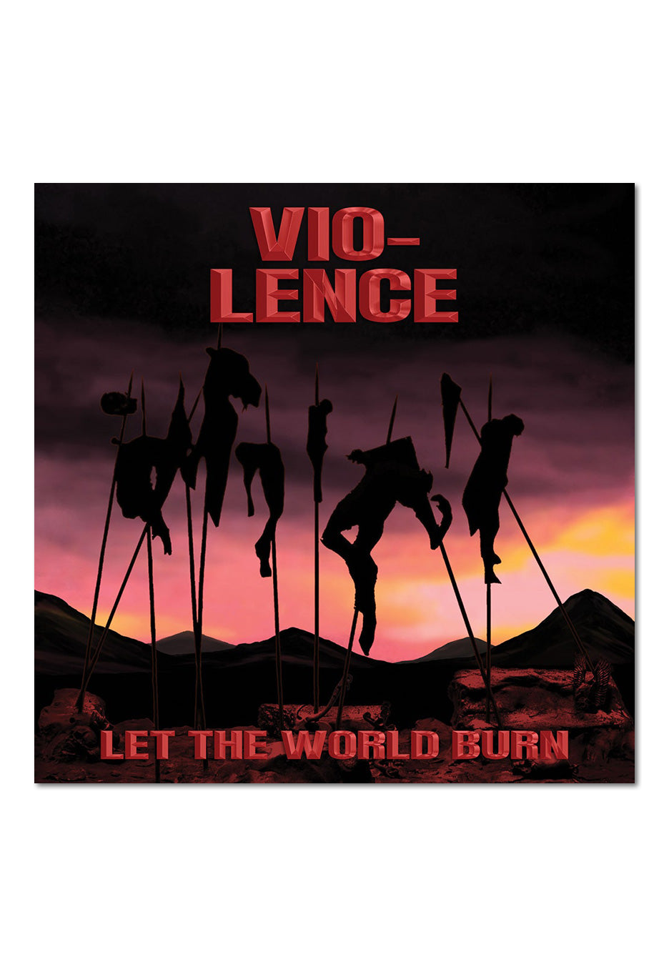 Vio-Lence - Let The World Burn Violette - Marbled Vinyl | Neutral-Image