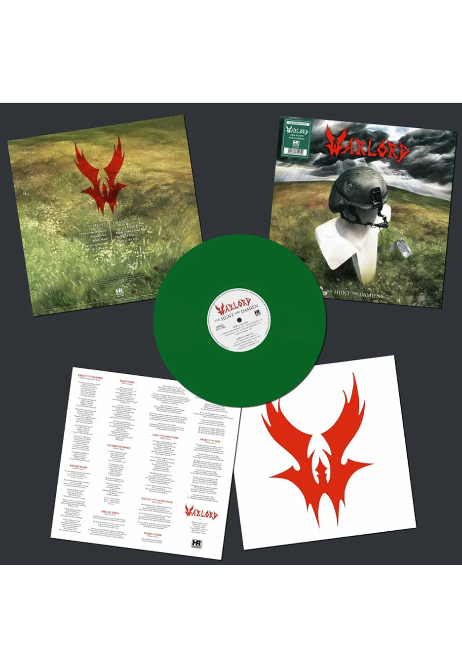 Warlord - The Hunt For Damien Green - Colored Vinyl | Neutral-Image