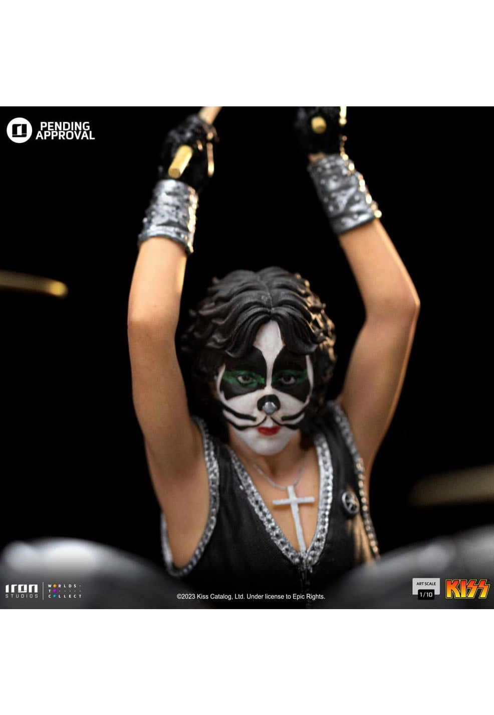 Kiss - Peter Criss 1/10 Limited Edition - Statue | Neutral-Image